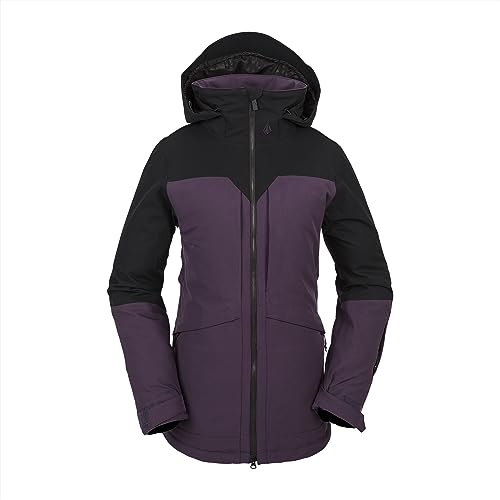 Volcom Damen Ski- Snowboardjacke Shelter 3D Stretch Jacket, Größe:M, Farben:blackberry von Volcom