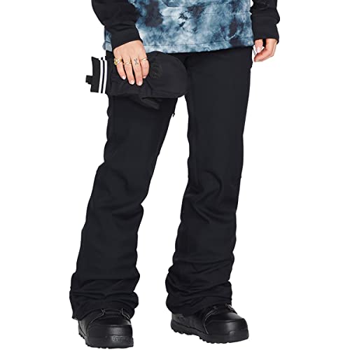 Volcom Damen Species Stretch-Snowboard-Skihose Hose, schwarz, M von Volcom