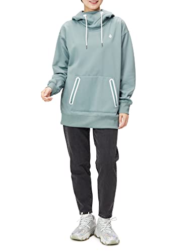 Volcom Damen Spring Shred Hoody Hoodie, Grün Asche, S von Volcom