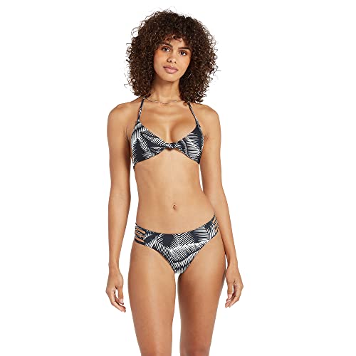Volcom Damen Stay Or Leaf Cheeky Bikini, schwarz, L von Volcom