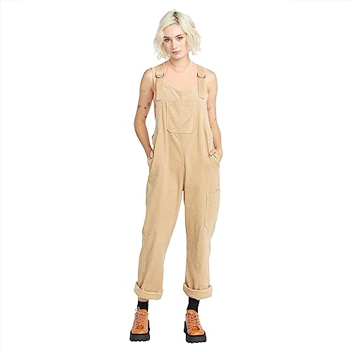 Volcom Damen Stone Street Overall Strampler, Khaki, XX-Large von Volcom