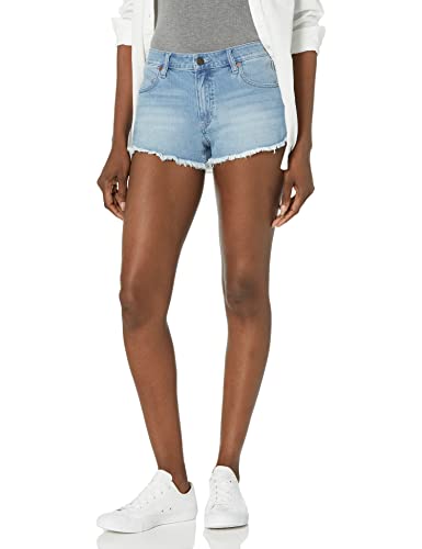 Volcom Damen Stoney Stretch-Denim Shorts, Blue Drift, 27 von Volcom