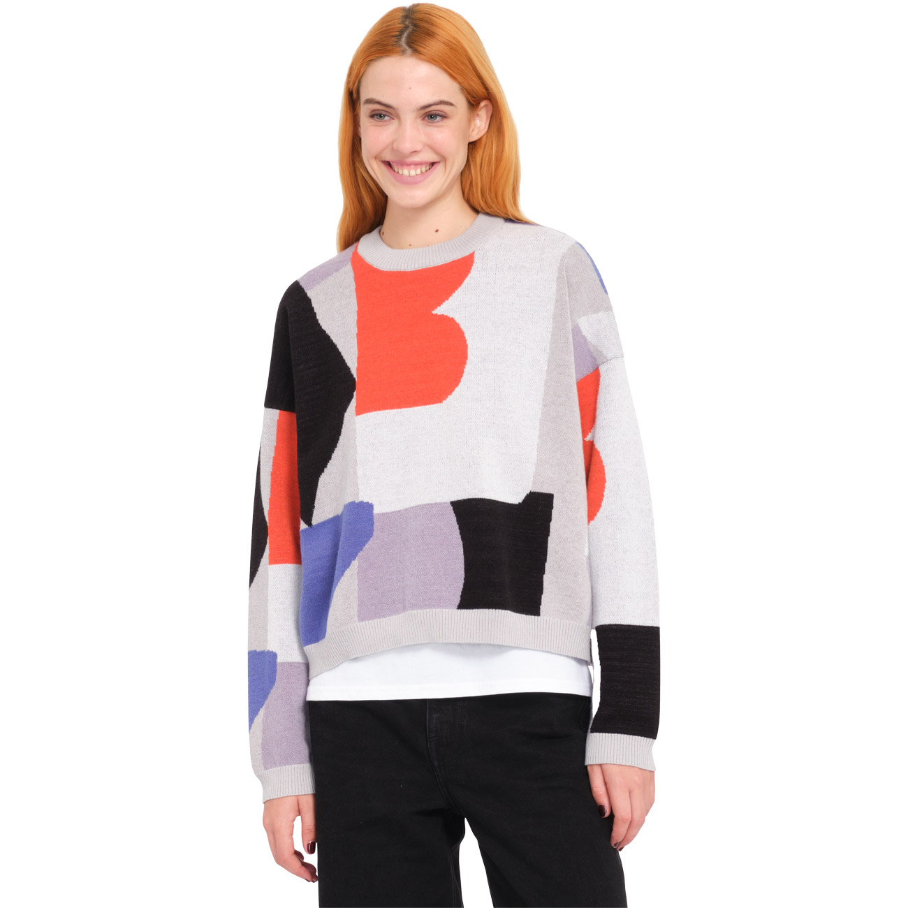 Volcom Damen Sweatshirt ABSTRACKOM SWEATER Volcom Damen Sweatshirt ABSTRACKOM SWEATER von Volcom
