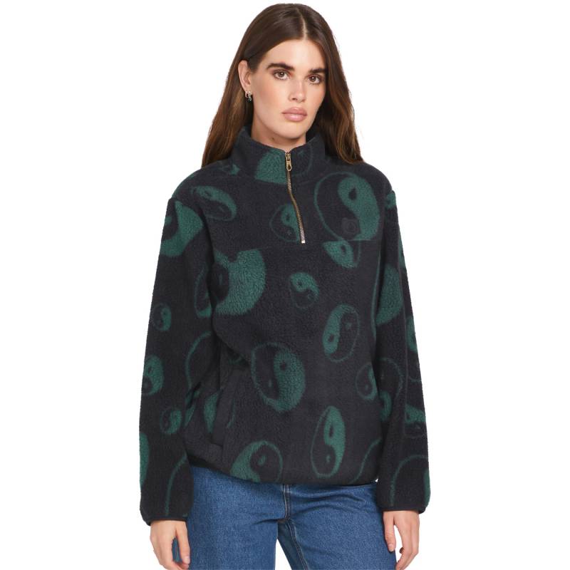 Volcom Damen Sweatshirt PHEELIN IT MOCK NECK 1/4 Zip von Volcom