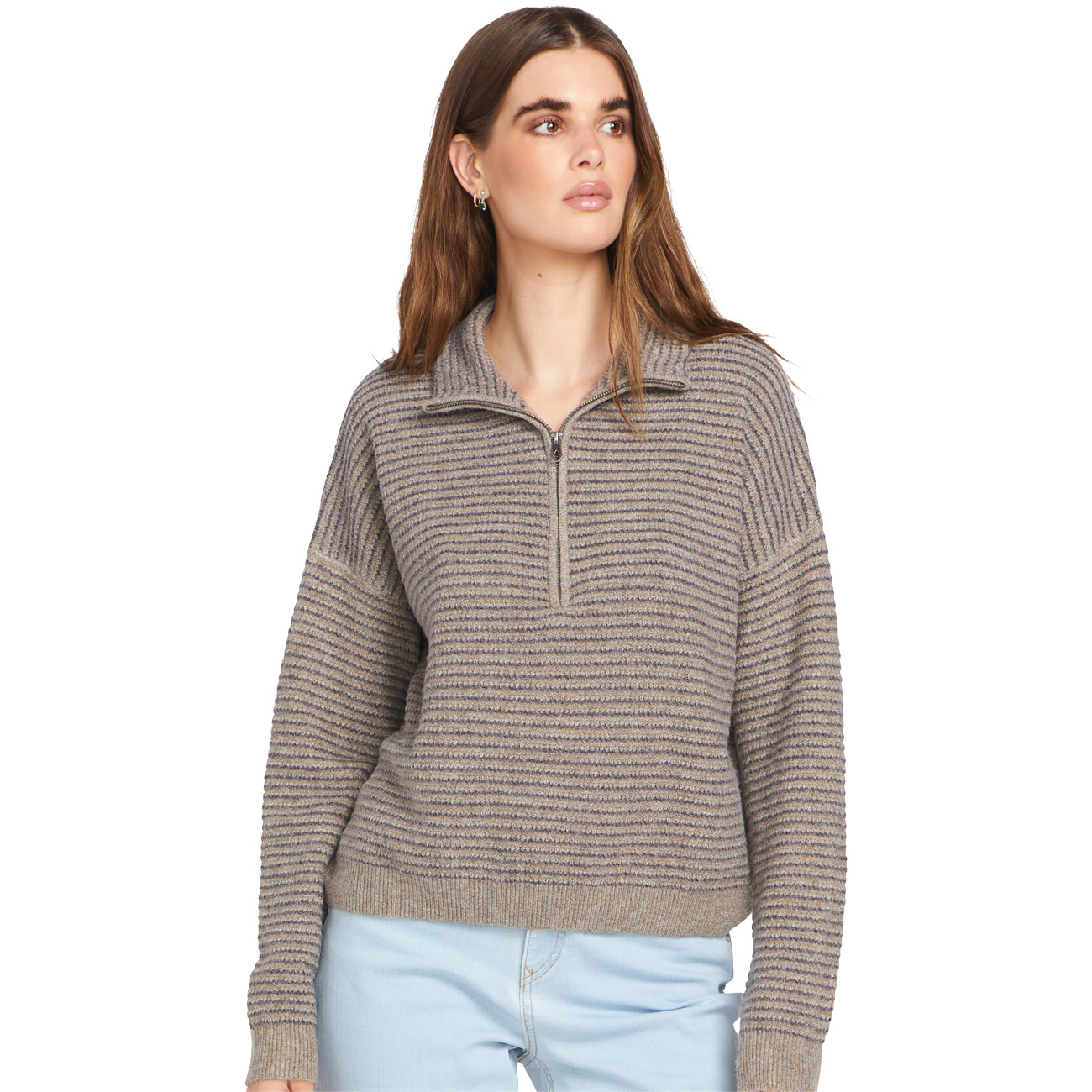 Volcom Damen Sweatshirt SUN OF SAND 1/2 Zip Volcom Damen Sweatshirt SUN OF SAND 1/2 Zip von Volcom