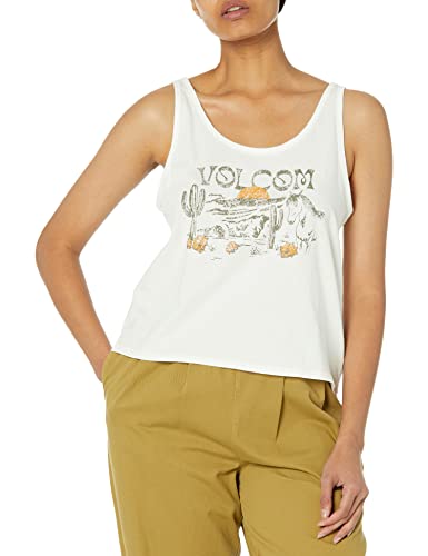 Volcom Damen Zum Bank Tank Top T-Shirt, Star White, Groß von Volcom