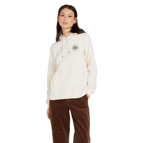 Volcom Damen Truly Deal Hoodie Fleece Sweatshirt, Wolke, S Volcom Damen Truly Deal Hoodie Fleece Sweatshirt, Wolke, S von Volcom
