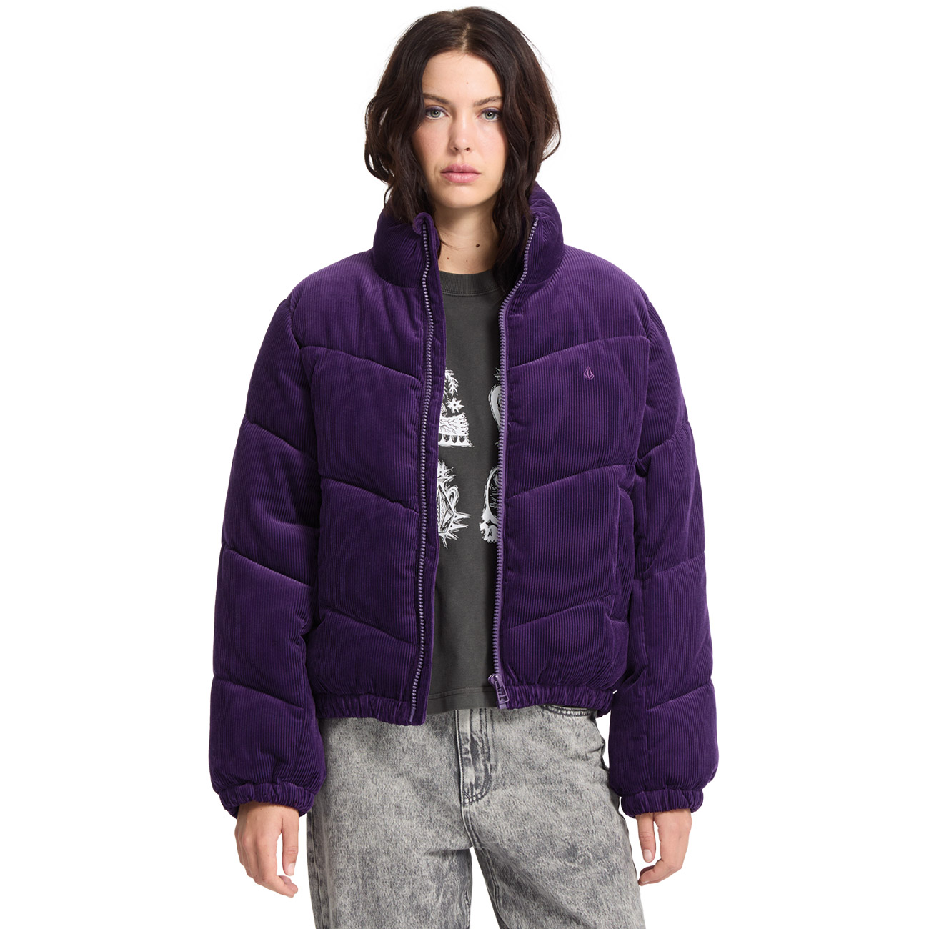 Volcom Damen Winterjacke CORD'N STONE PUFF von Volcom