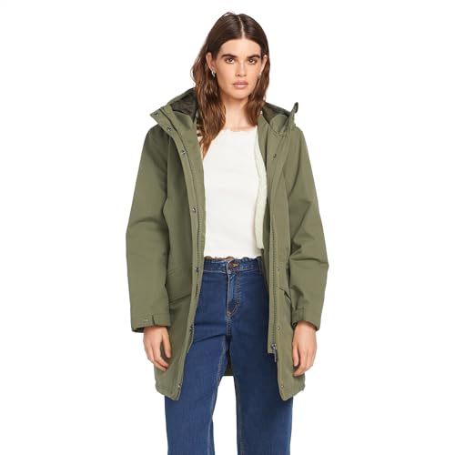 Volcom Damen Winterjacke SOMESTONE 10K Parka, Größe:S, Farben:wintermoss von Volcom