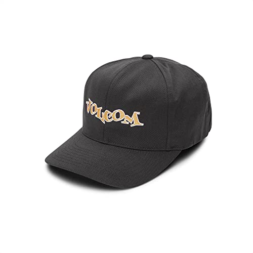 Volcom Herren Demo verstellbare Mütze Baseballkappe, Schwarz abgespült, Einheitsgröße von Volcom