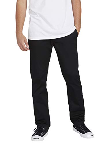 Volcom Frickin Modern Fit Stretch Chino Hose, schwarz, 32W / 34L von Volcom