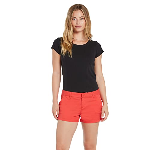 Volcom Frochickie Damen Chino-Shorts, 7,6 cm, normale Größe und Übergrößen, Pistolenlocher, 31 von Volcom