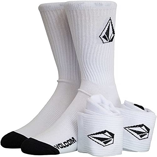 Volcom Full Stone 3er Pack Crew Socken (white, 43-46) von Volcom