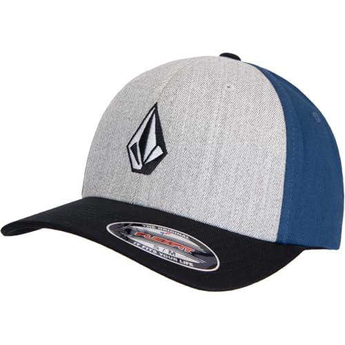 Volcom Full Stone Flexfit Cap (DE/NL/SE/PL, Alphanumerisch, L, XL, deep Blue) von Volcom