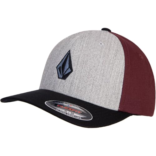 Volcom Full Stone Flexfit Cap (Heather Dark Slate, S/M) von Volcom