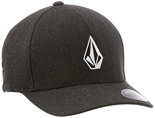 Volcom Full Stone Heather X-Fit Flexfit Cap Basecap Baseballcap Curved Brim (S/M (55-57 cm) - anthrazit) von Volcom