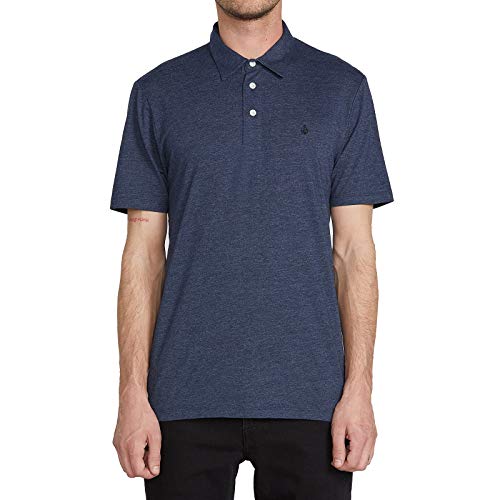 Volcom Herren Banger Polo Poloshirt, Navy, Mittel von Volcom