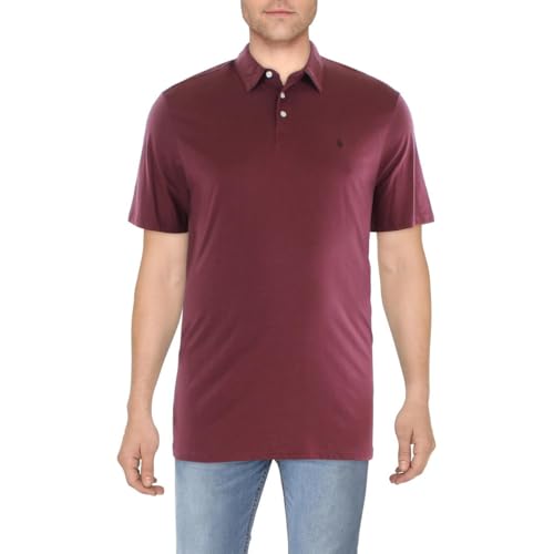Volcom Herren Banger Poloshirt, Merlot, Mittel von Volcom