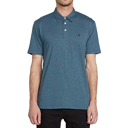 Volcom Herren Banger Poloshirt Polohemd, Blau (Airforce Blue), XL von Volcom