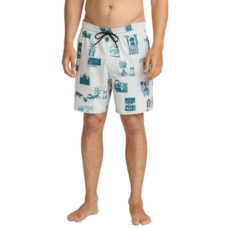 Volcom Herren Boardshort PSYCHE COTTON TRUNK 17 von Volcom