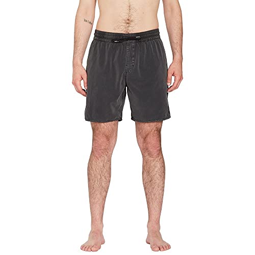 Volcom Herren Center Trunk 17 Schwimm-Slips, schwarz, L von Volcom