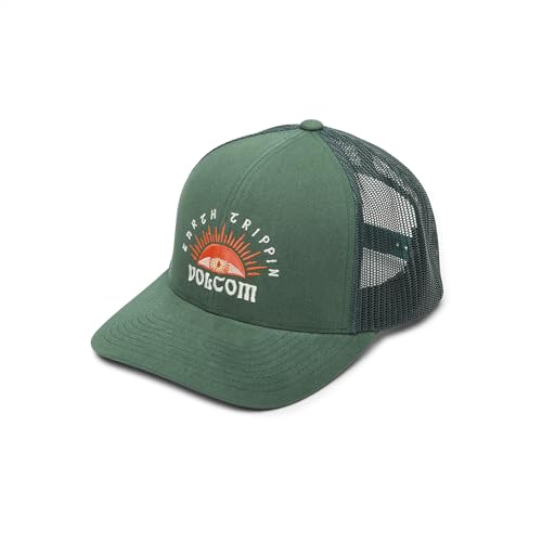 Volcom Herren Cheese Mesh Trucker Hat Baseballkappe, Evergreen, Einheitsgröße Volcom Herren Cheese Mesh Trucker Hat Baseballkappe, Evergreen, Einheitsgröße von Volcom