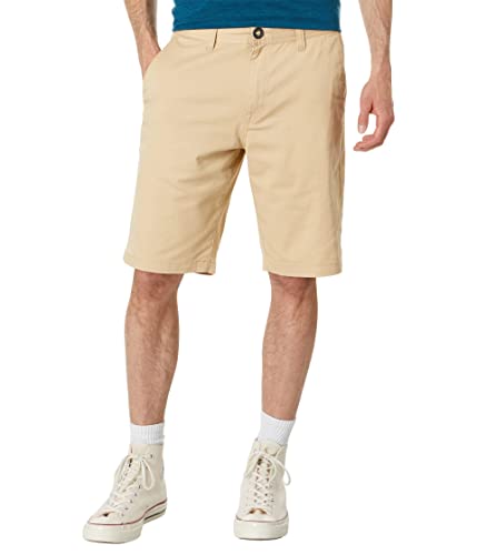 Volcom Men's Frickin Modern Stretch Chino Almond Shorts 32 von Volcom