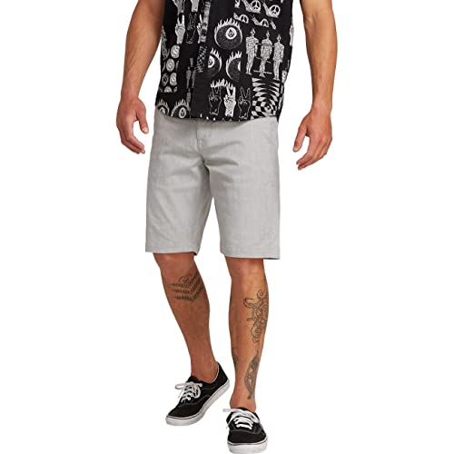 Volcom Herren Chino moderner Passform Shorts, Grauneu, 54 DE von Volcom