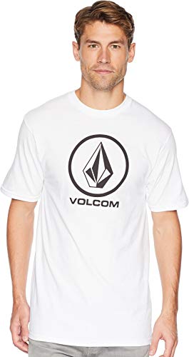 Volcom Herren Crisp Stone, kurzärmelig T-Shirt, Weiß, Groß von Volcom