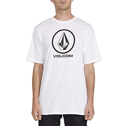 Volcom Herren Crisp Stone Kurzarm T-Shirt, Weiß, XL von Volcom