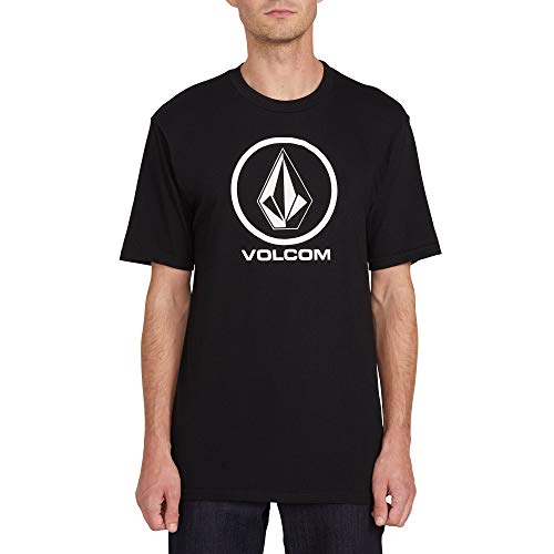 Volcom Herren Crisp Stone, kurzärmelig T-Shirt, schwarz, Mittel von Volcom