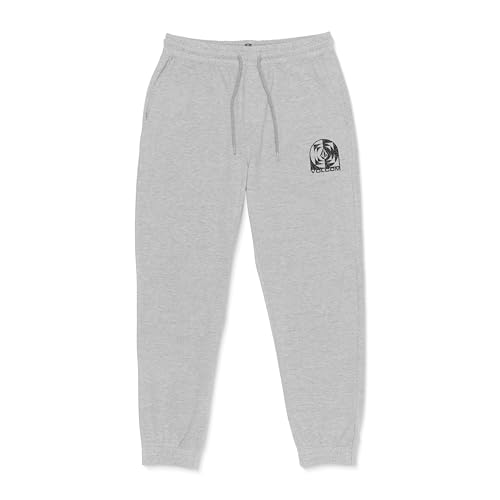 Volcom Herren Echo Chamber Fleece Jogger Sweatpant Hose, Meliert, Grau, Mittel Volcom Herren Echo Chamber Fleece Jogger Sweatpant Hose, Meliert, Grau, Mittel von Volcom