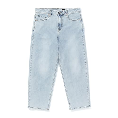 Volcom Herren Entertainment Hockey Dad Jeans, Stark abgenutzt, verblasst, 49 von Volcom