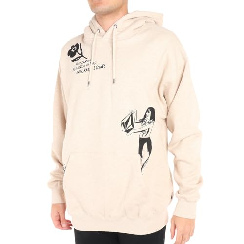 Volcom Herren FA Bob Mollema Po Hoodie, weiß/grau (Whitecap Grey), S von Volcom