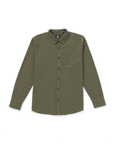Volcom Herren Flanellhemd Caden Plaid Langarm, Wintermoos, XX-Large Volcom Herren Flanellhemd Caden Plaid Langarm, Wintermoos, XX-Large von Volcom