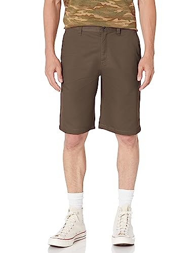 Volcom Herren Frickin Chino Shorts, Pilz, 32 von Volcom