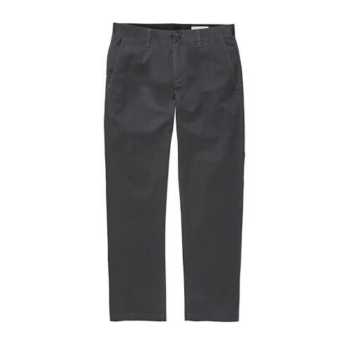 Volcom Herren Frickin Modern Fit Stretch Chino Pant Hose, Kohle 1, 36W / 32L Volcom Herren Frickin Modern Fit Stretch Chino Pant Hose, Kohle 1, 36W / 32L von Volcom