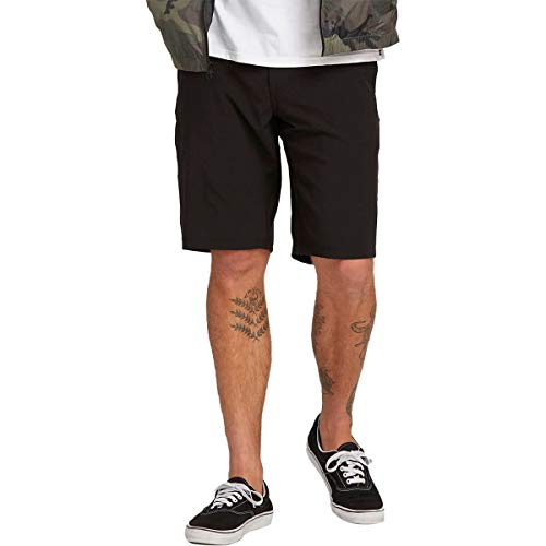 Volcom Herren Frickin SNT Static Hybrid, 53,3 cm Lässige Shorts, Black Out, 52 von Volcom