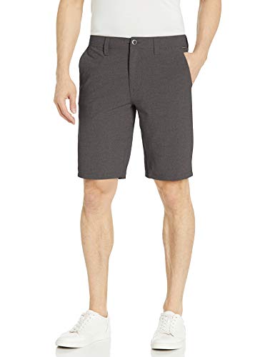 Volcom Herren Frickin SNT Static Hybrid, 53,3 cm Lässige Shorts, Charcoal Heather, 49 von Volcom