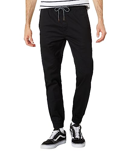 Volcom Herren Frickin Slim Jogger Hose, schwarz, M von Volcom