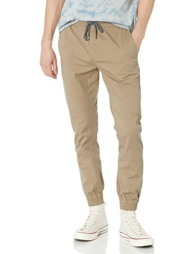 Volcom Herren Frickin Slim Joggerhose Hose, Khaki, X-Groß von Volcom