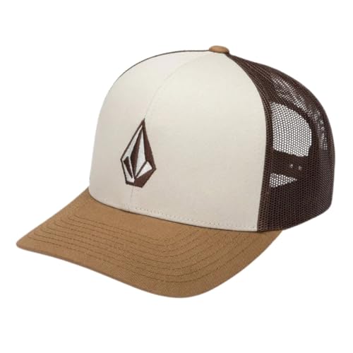Volcom Herren Full Stone Cheese Trucker Hat Baseballkappe, Helles Khaki, Einheitsgröße Volcom Herren Full Stone Cheese Trucker Hat Baseballkappe, Helles Khaki, Einheitsgröße von Volcom