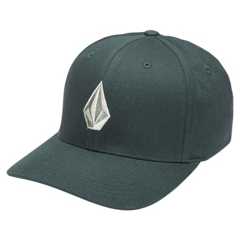 Volcom Herren Full Stone Flex Fit Baseballkappe, Olivgrün, hell, S von Volcom