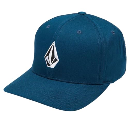 Volcom Herren Full Stone Flex Fit Baseballkappe, dunkelblau, S Volcom Herren Full Stone Flex Fit Baseballkappe, dunkelblau, S von Volcom