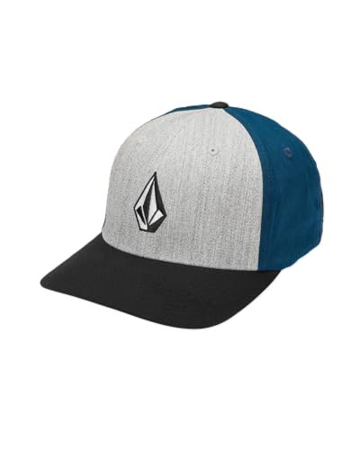Volcom Herren Full Stone Heather Flexfit Mütze, Tiefes Blau, large von Volcom