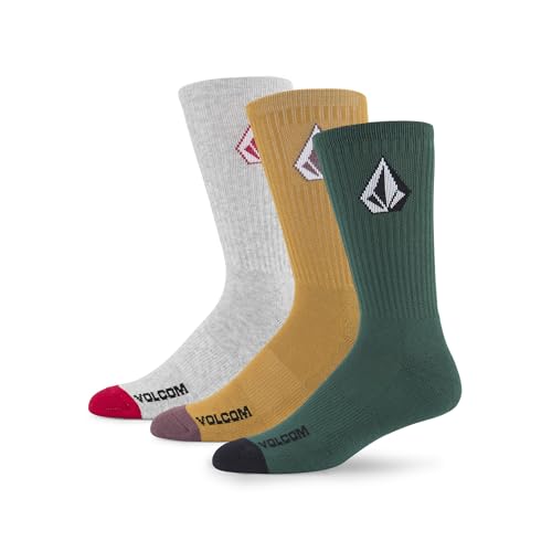 Volcom Herren Full Stone Socken 3er Pack, Ranger Green, Einheitsgre von Volcom