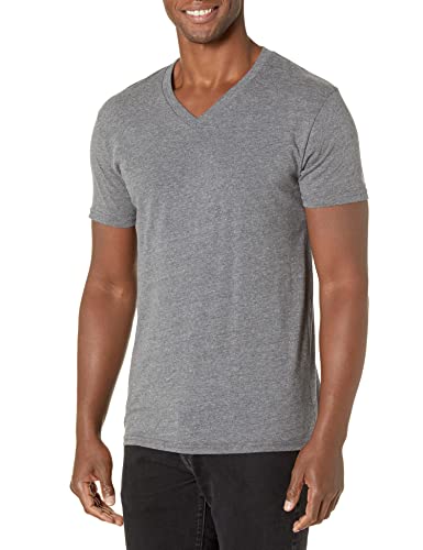 Volcom Herren Heather Modern Fit Kurzarm V-Ausschnitt T-Shirt, Graphit meliert, X-Groß von Volcom