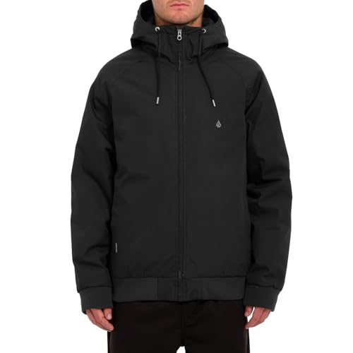 Volcom Herren Hooded Jacket Hernan Teflon Heavy Weight Kapuzenjacke, Schwarz 324, M von Volcom