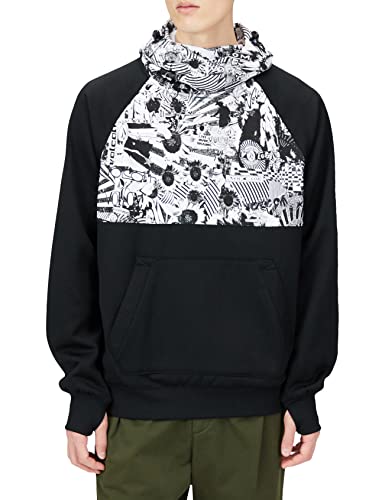 Volcom Herren Hydro Riding Hoodie, schwarz/weiß, M von Volcom