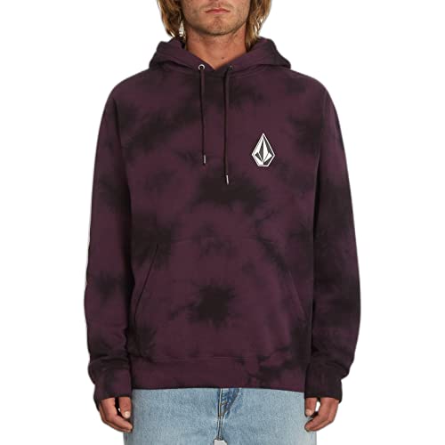 Volcom Herren Iconic Stone Plus Po Hoodie, Maulbeerfarben, S von Volcom